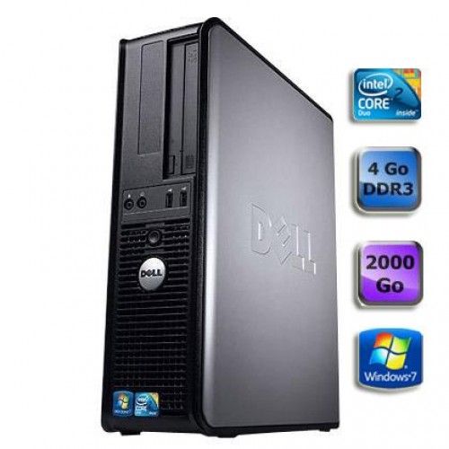 Dell Optiplex 380 MT - Windows 7 - 2.93Ghz 4Go 320Go - Port Serie