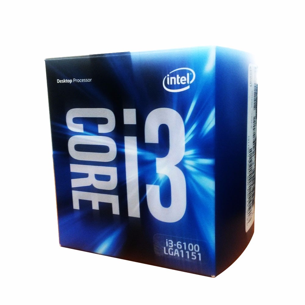 Intel Core  i3-6100 Processor  (3M Cache, 3.70 GHz) chính hãng