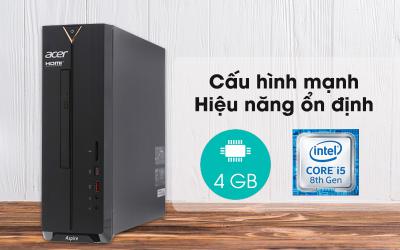 Acer Aspire XC-885 i5-8400/4GB/1TB/Bàn phím&Chuột/Win10