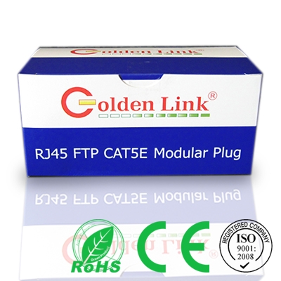 Đầu bấm cáp mạng Rj45 Golden Link FTP CAT5E