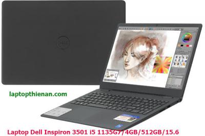 Laptop Dell Inspiron 3501 i5 1135G7/4GB/512GB còn full Box còn bảo hành hảng giá rẻ