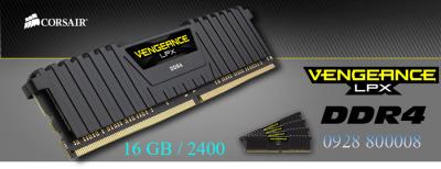 RAM Corsair Vengeance LPX 16GB (2x8GB) DDR4 Bus 2400 MHz