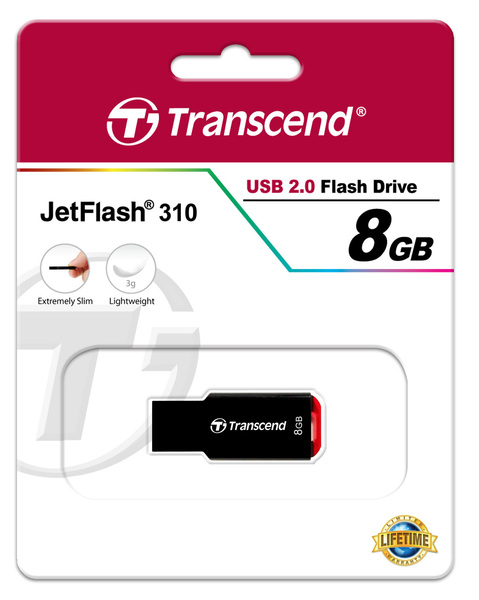 USB 8GB Transcend JetFlash 310 (TS8GJF310)