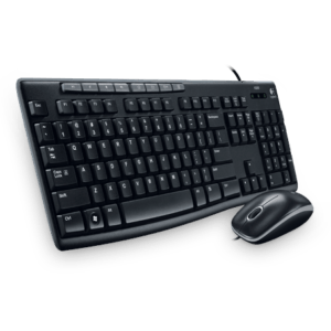Bộ bàn phím chuột có dây Logitech Media Combo MK200