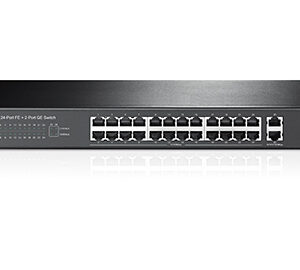 Bộ chia tín hiệu 24 cổng tốc độ 10/100mbps + 2 cổng Gigabit