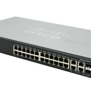 Cisco SF500-24P 24-Port 10 100 Stackable Managed Switch (SF500-24-K9)
