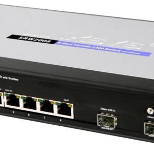 Cisco SRW2008, 8 port Gigabit Switch WebView