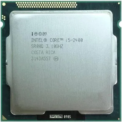 CPU Core i5-2400 (3.1 GHz, 6M L3 Cache, Socket 1155)