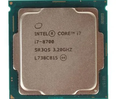 Cpu core i7 8700