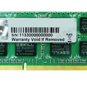 DDR3 8GB (1333) G.Skill F3-10666CL9S-8GBSQ