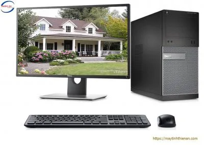 💻 PC Dell Optiplex MT 3020 Core i5-4570 | RAM 16GB | SSD 240GB | Màn Hình 24 Inch