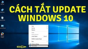 Hướng dẫn cách tắt cập nhật trên Windows 10 nhanh chóng và hiệu quả nhất