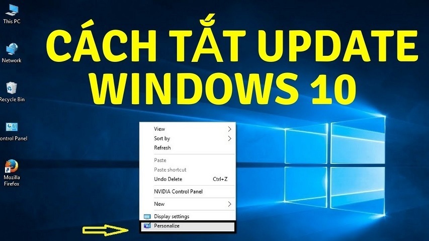 Hướng dẫn cách tắt cập nhật trên Windows 10 nhanh chóng và hiệu quả nhất