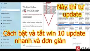 Hướng dẫn tắt windows update trên windows 10: Nhanh chóng và hiệu quả 2022