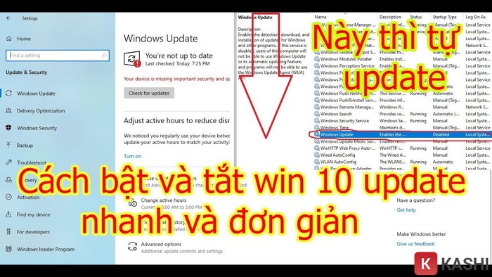 Hướng dẫn tắt windows update trên windows 10: Nhanh chóng và hiệu quả 2022