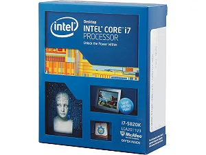 Intel Core i7-5820K Processor (15M Cache, up to 3.30 GHz)
