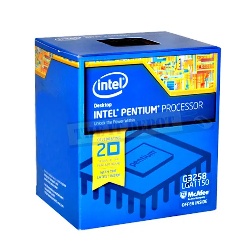 Intel Pentium Processor G3258 (3M Cache, 3.20 GHz)