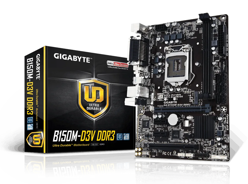 Main Gigabyte GA-B150M-D3V-DDR3, Socket 1151 (GA-B150M-D3V-DDR3)
