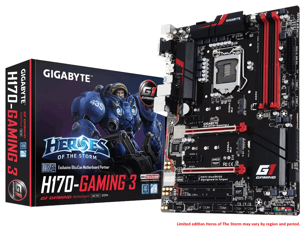 Main Gigabyte GA-H170-Gaming 3, Socket 1151 (GA-H170-Gaming 3)