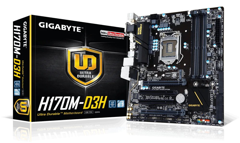 Main Gigabyte GA-H170M-D3H, Socket 1151 (GA-H170M-D3H)