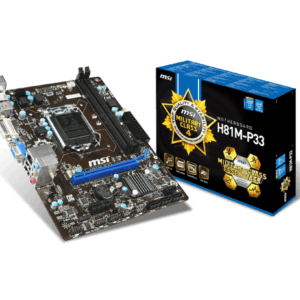 Mainboard MSI H81M-P33 Socket 1150 ( H81M-P33)