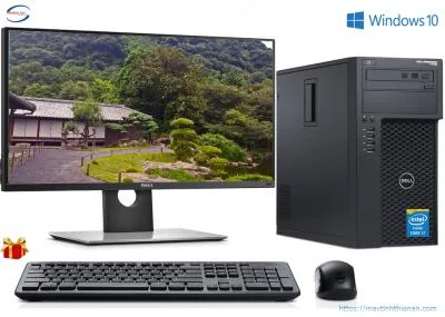 Máy Bộ Dell T1700: Core i7-4770/4GB/SSD 120GB/20inch