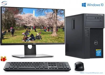 Máy Bộ Dell T1700: Core i7-4770/4GB/SSD 120GB/22inch