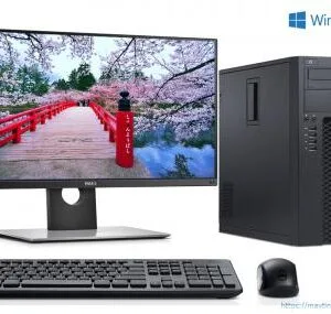 Máy Bộ Dell T1700: Core i7-4770/8GB/SSD 240G/24inch