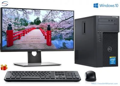 Máy Bộ Dell T1700: Core i7-4770/8GB/SSD 240G/24inch