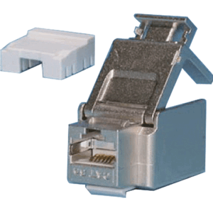 Ổ cắm mạng Dintek Cat5e Shielded Tooless Rj45 Jack (1305-03033)