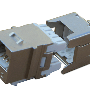 Ổ cắm mạng Dintek Cat.6 Vertical Fully Shielded F-Jack (1305-04048)