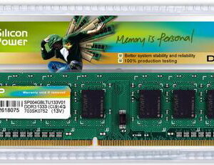 Ram PC Silicon Power DDR3 4Gb Bus 1600MHz