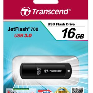 USB 16GB Transcend JetFlash 700 USB 3.0 Flash Drive (TS16GJF700)
