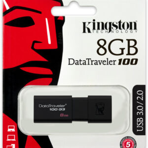 USB 8GB Kingston DataTraveler 100 G3 (DT100G3/8GB)