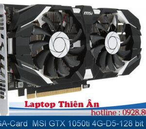 VGA-Card màn hình MSI GTX 1050ti 4G-D5-128 bit 2 fan