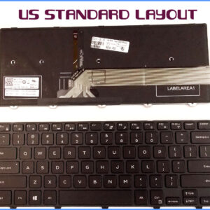 Bàn phím laptop Dell Inspiron 14-3441 3442 3443 3445 3446 3451 3452 3458 3459 3462 3476 5442 5443 5445 5447 5448 5451 5455 5458 5459 5468 7447, Vostro 14 3449 14 3467 3468 3478, Latitude 3450 3460 3470 3480 (ĐÈN)