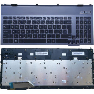 Bàn phím laptop Asus G55 G57 – G55 (KHUNG, ĐÈN)
