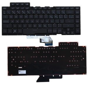 Bàn phím laptop Asus ROG GX502 GX502G GX502L GA502 GA502D GA502L GA502I GU502 GU502D GU502L GU502G ĐEN (LED ARGB, BH 6TH) *SOCKET CÀI*