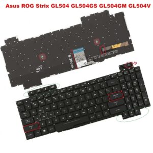 Bàn phím laptop Asus ROG Strix GL504 GL504G GL504GM GL504V GL504GS GL504GV (CÓ ĐÈN, BH 6TH)