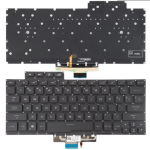 Bàn phím laptop Asus ROG Zephyrus G14, G14 GA401 GA401Q GA401I GA401Q GA401U (ĐEN, CÓ ĐÈN)