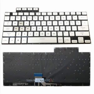 Bàn phím laptop Asus TUF Dash F15 FX516 FX516P FX516PC FX516PR FX516PM BẠC (CÓ ĐÈN, BH 6TH)