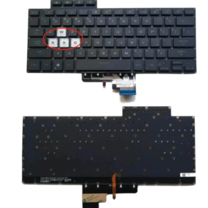 Bàn phím laptop Asus TUF Dash F15 FX516 FX516P FX516PC FX516PR FX516PM ĐEN (CÓ ĐÈN, BH 6TH)