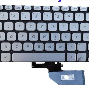 Bàn Phím Laptop Asus Vivobook S13 S330fa S330fn S330fl S330ua S330un, Bạc Gen 8 (Có Nút Nguồn)