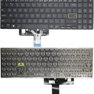Bàn phím laptop Asus Vivobook S533 S533E S533EA S533F S533FA, Vivobook X521 X521FA X521FL X521EA X521EQ X521UA X521IA X521JQ ĐEN (CÓ ĐÈN)