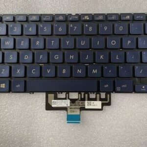 Bàn phím laptop Asus Zenbook 14 UX434 UX434I UX434IQ UM434I UM434IQ UM433IQ Q407 Q407I Q407IQ Q408 Q408U Q408UG ĐEN (CÓ ĐÈN, BH 6TH)
