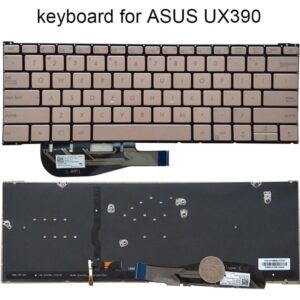 Bàn phím laptop Asus Zenbook UX390 UX390U UX390UA BẠC (CÓ ĐÈN)