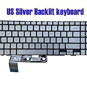 Bàn phím laptop Asus Zenbook UX533 UX533F UX533FD UX533FN BẠC (BH 6TH)