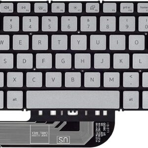 Bàn phím laptop Dell Vostro 5390 5391 5490 5491 5493 5498 7390 7391 7490 7491, Latitude 3301 3311 3410, Vostro 3400 (Gen 11) BẠC (CÓ ĐÈN)