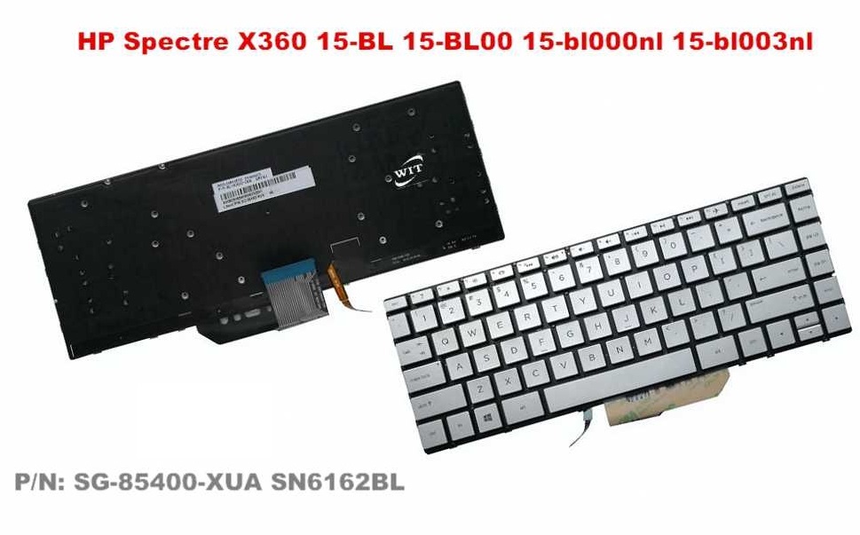Bàn phím laptop Hp Spectre X360 15-bl000, 15-bl000ng, 15-bl001ng, 15-bl002ng (CÓ ĐÈN)