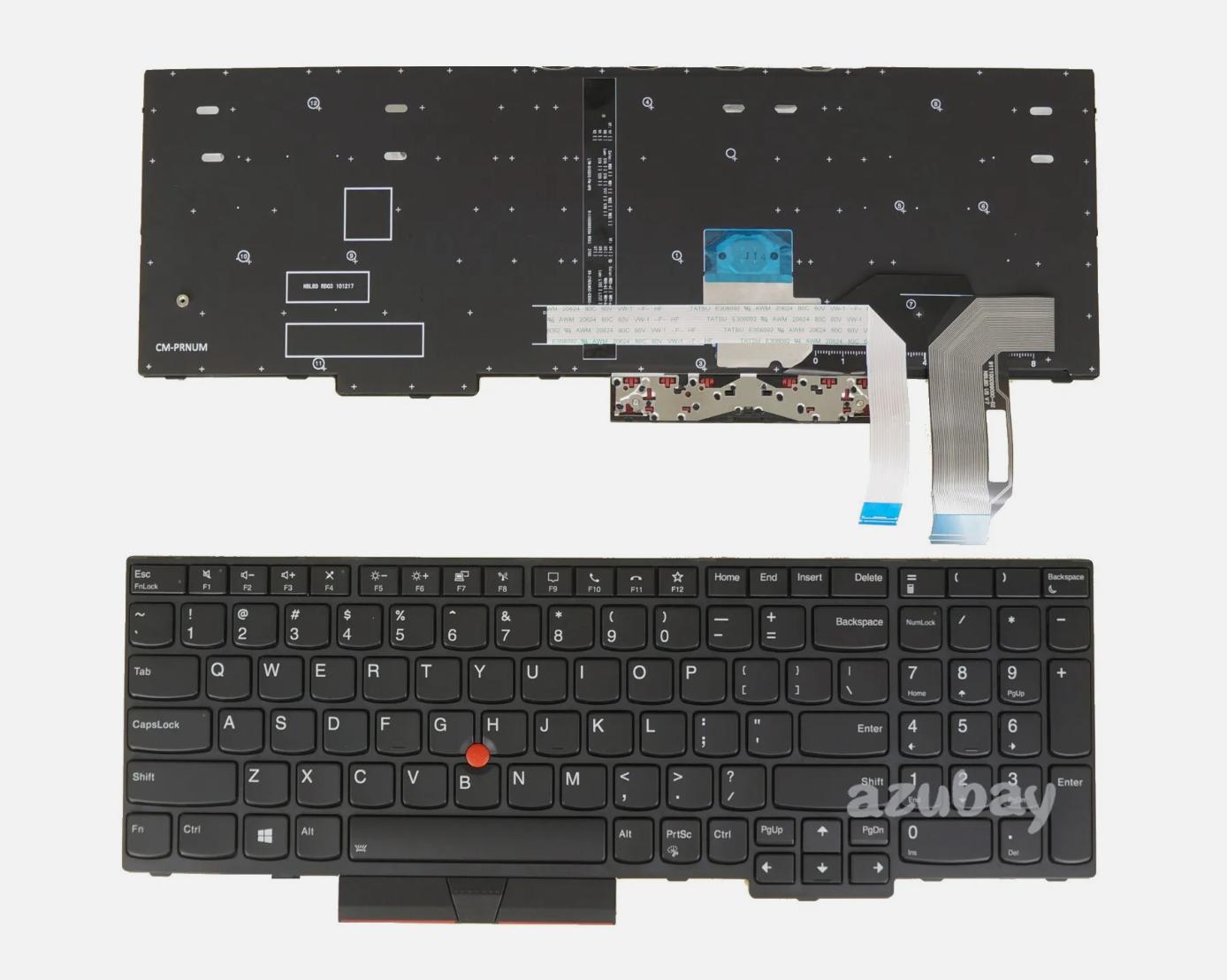 Bàn phím laptop Lenovo Thinkpad T15 Gen 1 (20S6 20S7), Thinkpad T15 Gen 2 (20W4 20W5), Thinkpad P15s Gen 1 (20T4 20T5), Thinkpad P15s Gen 2 (20W6 20W7) (CÓ ĐÈN, BH 6TH)